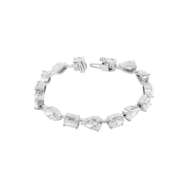 Fancy Shape Diamond Bracelet 