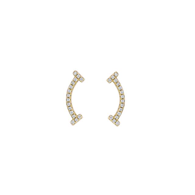 Iconic T Smile Earrings