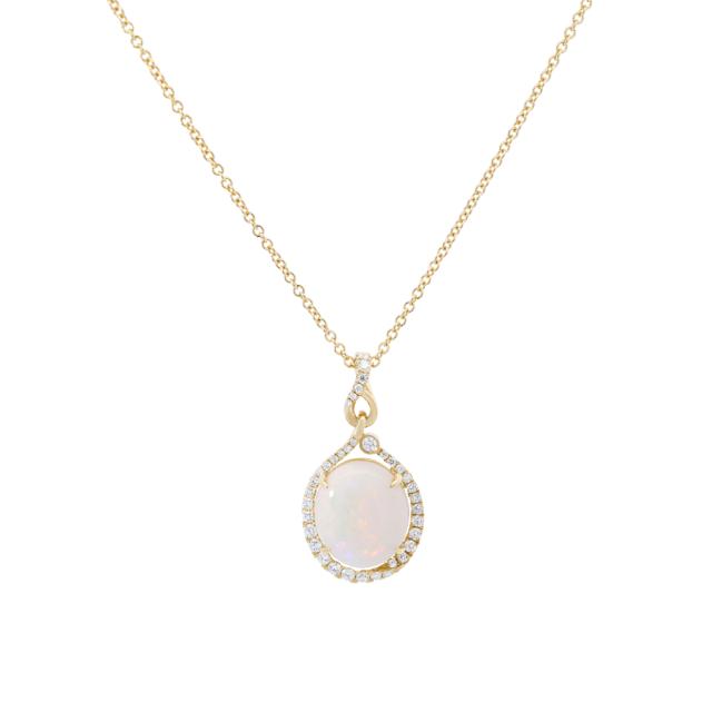Australian Opal Pendant  
