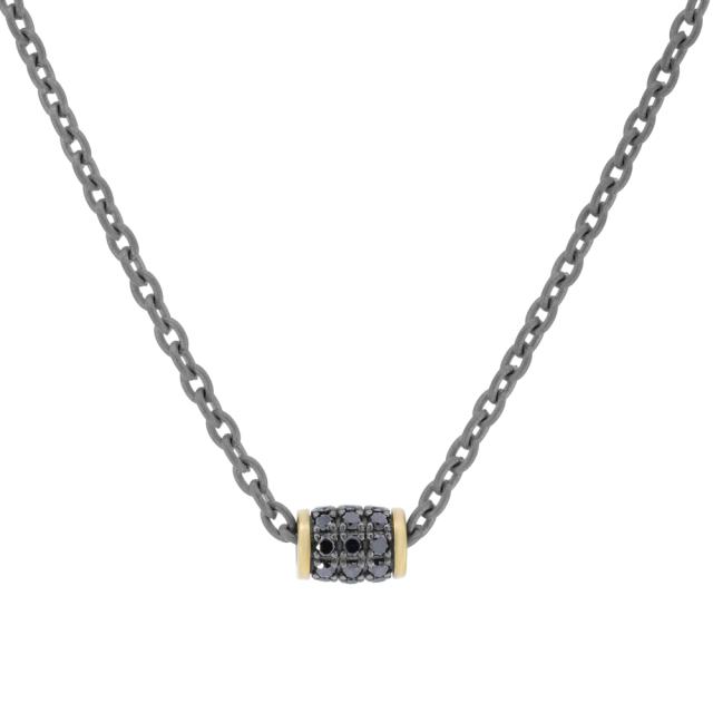 Lux Titan Mini Barrel Necklace